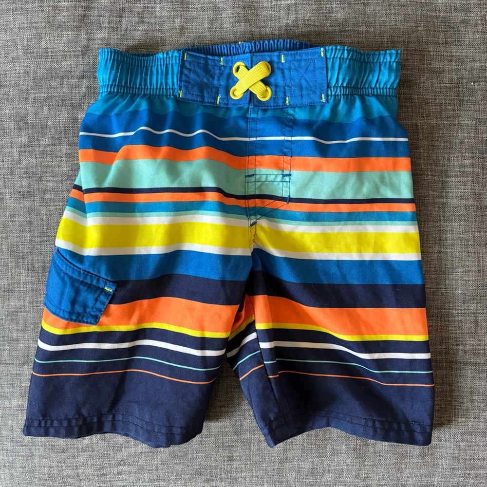 Cat & Jack Boys Swim Trunks - XS (4/5)